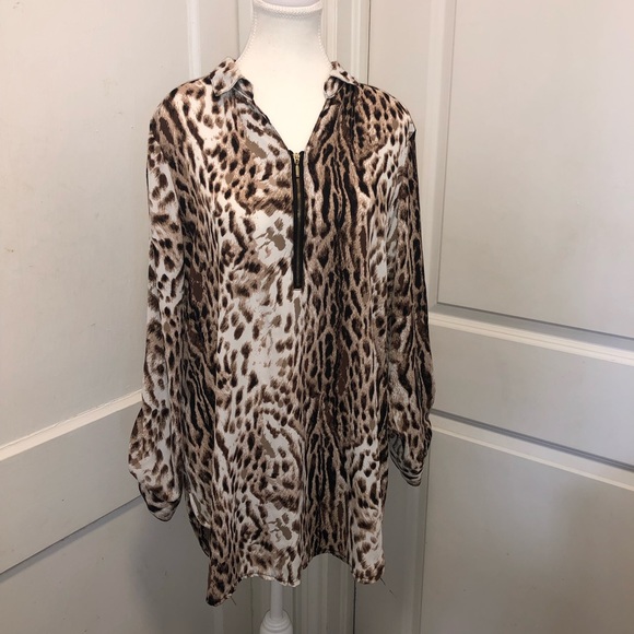 Unique spectrum ladies summer blouse size large - Picture 1 of 6